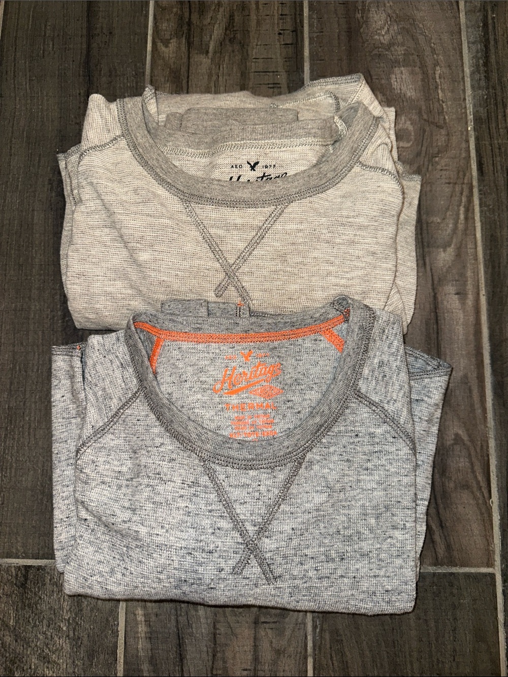American Eagle outfitters heritage, classic fit thermal